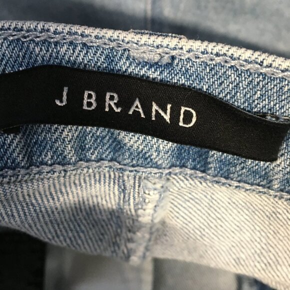 J Brand Selena Raw Hem Cropped Jeans Valley Wash Size 26 - Picture 7 of 10